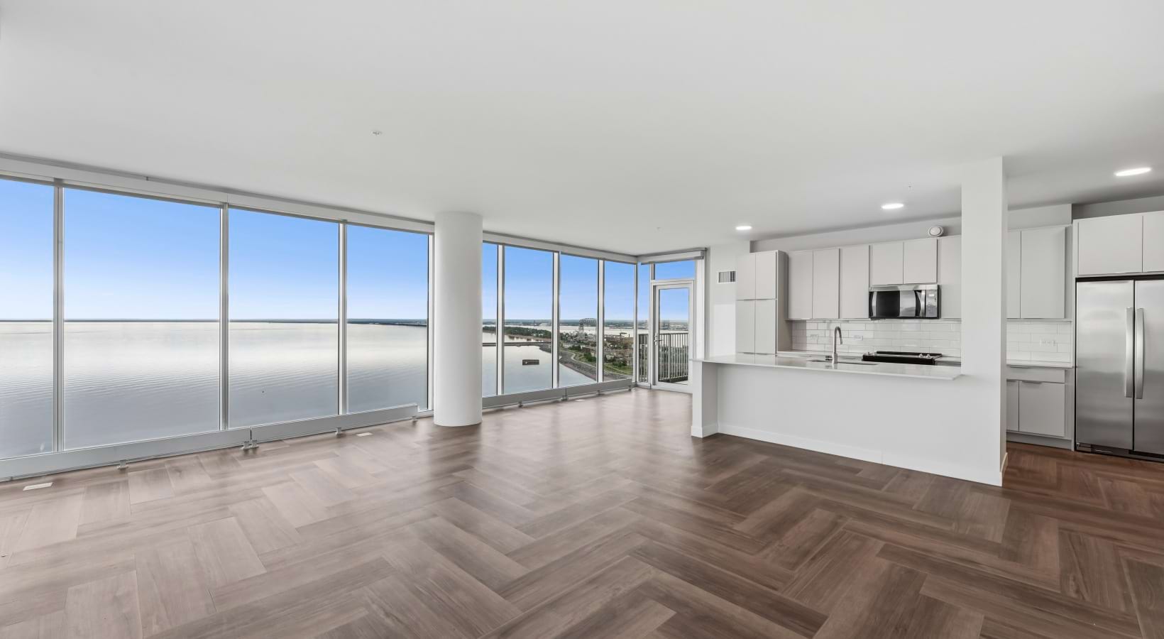 Living Area with Seamless Open-Concept Design
